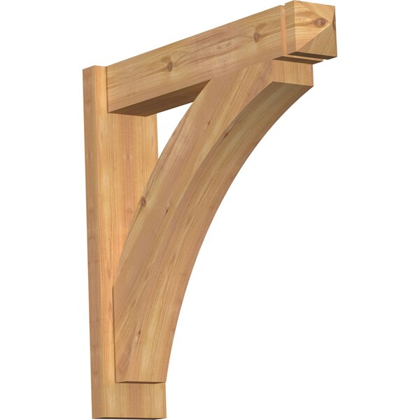 Ekena Millwork Thorton Smooth Arts and Crafts Outlooker, Western Red Cedar, 5 1/2"W x 26"D x 26"H OUT06X26X26THR03SWR - main